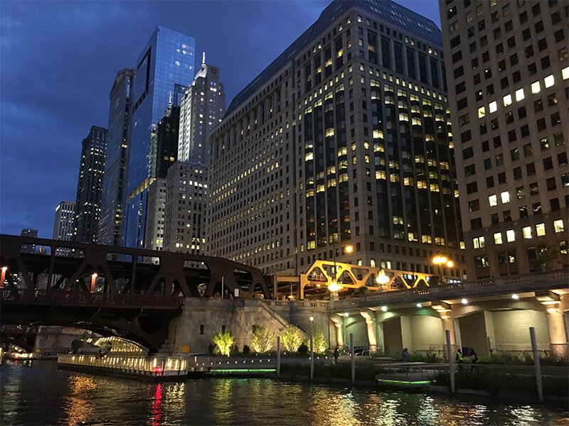 DMC took employees on an architecture boat tour